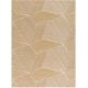 Tapis moderne plat graphique lavable en machine Cancoun