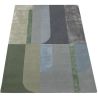 Tapis laine et viscose tufté main moderne Carmen