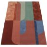 Tapis laine et viscose tufté main moderne Carmen