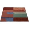 Tapis laine et viscose tufté main moderne Carmen