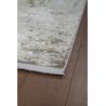 Tapis moderne abstrait poils ras avec franges Pietra