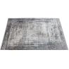 Tapis abstrait design avec franges poils ras Arone