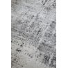 Tapis abstrait design avec franges poils ras Arone