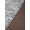 Tapis abstrait design avec franges poils ras Arone