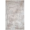 Tapis abstrait design avec franges poils ras Arone