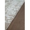 Tapis abstrait design avec franges poils ras Arone