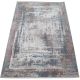 Tapis abstrait design avec franges poils ras Arone