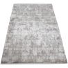 Tapis design avec franges abstrait poils ras June