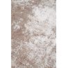 Tapis abstrait moderne poils ras avec franges Malone