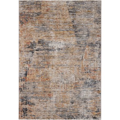 Tapis rectangle abstrait design avec franges Cracks