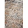 Tapis rectangle abstrait design avec franges Cracks