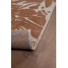 Tapis floral effet 3D laine et viscose design Alyne