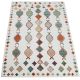 Tapis berbère ethnique multicolore rectangle Medina