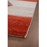 Tapis design courtes mèches géométrique Tjuval