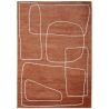 Tapis moderne abstrait intérieur rectangle Figure