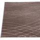 Tapis effet courbe moderne poils ras Vague