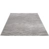 Tapis effet courbe moderne poils ras Vague