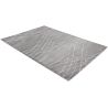 Tapis effet courbe moderne poils ras Vague