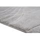 Tapis effet courbe moderne poils ras Vague