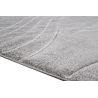 Tapis effet courbe moderne poils ras Vague