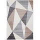 Tapis graphique rectangle moderne Bergama