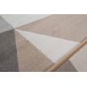 Tapis graphique rectangle moderne Bergama