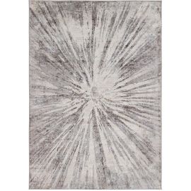 Tapis abstrait rectangle moderne poils ras Luna