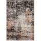 Tapis marron abstrait rectangle moderne Loan