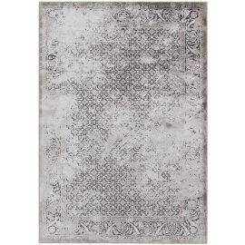 Tapis poil ras Tacoma Gris 160x230 cm - Tapis poil court design moderne  pour salon