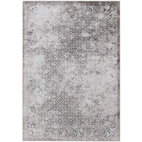 Tapis viscose effet soie vintage rayé Tacoma