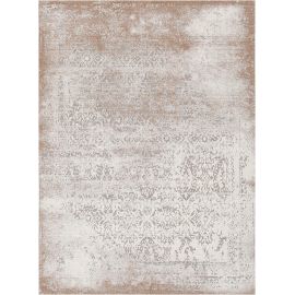 Tapis plat vintage rayé rectangle Casa