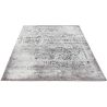 Tapis plat vintage rayé rectangle Casa