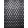 Tapis tissé main géométrique gris Wanda Esprit Home