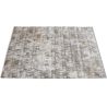 Tapis design avec franges abstrait poils ras June