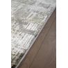 Tapis design avec franges abstrait poils ras June