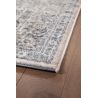 Tapis crème vintage rayé rectangle Laury