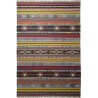 Tapis plat ethnique multicolore Mahal Esprit Home