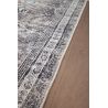 Tapis rayé vintage plat rectangle Livio