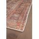 Tapis rectangle vintage rayé plat Kashan