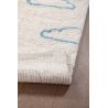 Tapis enfant coton crème tufté Nuage