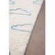 Tapis enfant coton crème tufté Nuage