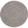 Tapis plat rond intérieur et extérieur moderne Arima