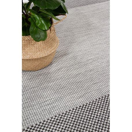 Tapis contemporain plat extérieur et intérieur Kiano