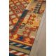 Tapis laine et coton avec franges plat kilim Azyan