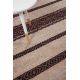 Tapis jute et laine plat moderne ethnique Solna