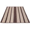 Tapis jute et laine plat moderne ethnique Solna