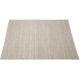 Tapis jute et coton plat moderne blanc kenza