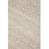 Tapis jute et coton plat moderne blanc kenza