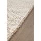 Tapis jute et coton plat moderne blanc kenza