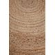 Tapis rond jute plat moderne Knit